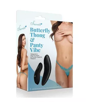 Secret Butterfly Panty Remote Os Tur