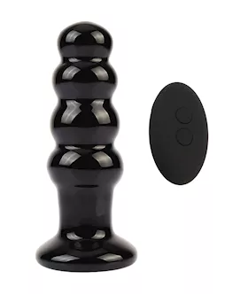 Eris Vibrating Glass Anal Beads