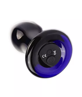 Eris Se Vibrating Glass Butt Plug