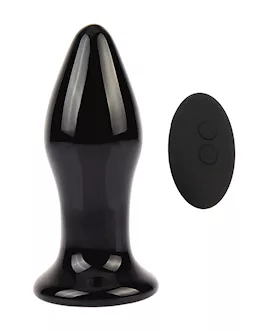 Eris Se Vibrating Glass Butt Plug