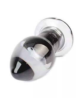 Luci Vibrating Glass Butt Plug