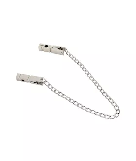 Kinki Peg Nipple Clamps With Chain