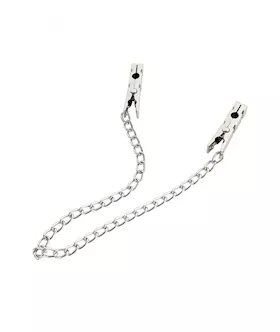 Kinki Peg Nipple Clamps With Chain