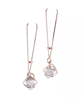 KinKi Nipple Clamps with Gem