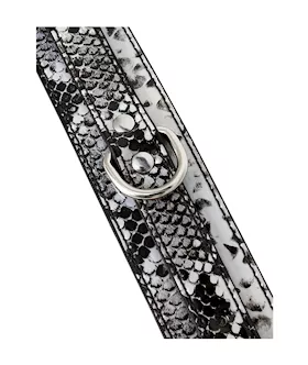 Share Satisfaction Snake-print Wrist Cuffs