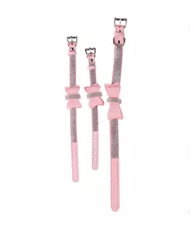 Bow Collar And Cuff Set