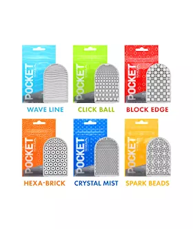 Pocket Tenga Wave Line Stroker