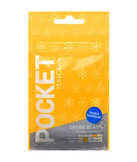 Pocket Tenga Spark Beads Stroker