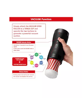 Tenga Vacuum Gyro Roller Masturbator