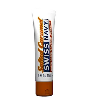 Swiss Navy Salted Caramel Flavored Lubricant 10ml