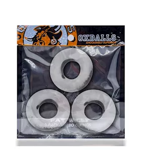Fat Willy 3-pack Jumbo Cockrings Clear