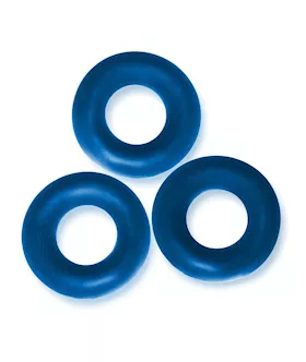 FAT WILLY 3pack jumbo cockrings SPACE BLUE