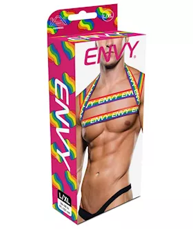 Envy Rainbow Harness Lxl Bx