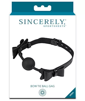 Sincereley Bow Tie Ball Gag
