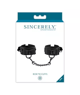 Sincerely Bow Tie Cuffs
