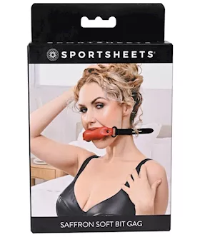 Saffron Soft Bit Gag