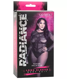 Radiance Plus Size Long Sleeve Body Suit