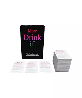 More Drink If… Card Game