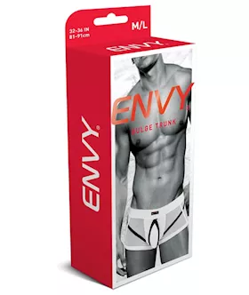 Envy Bulge Trunk - White - M/l Bx