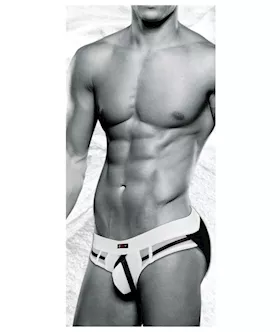 Envy Bulge Jock - White - S/m Bx