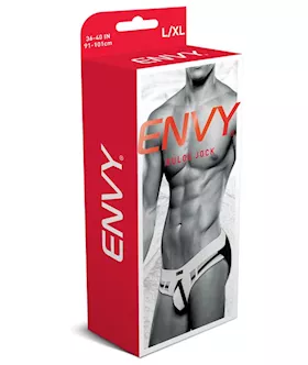 Envy Bulge Jock - White - L/xl Bx