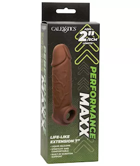 Performance Maxx Life-like Extension 7 In.brown