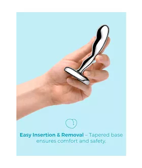 B Vibe Stainless Steel Prostate Plug