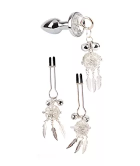 Silver Plume Nipple Clamp and Plug Kit