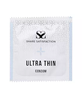 Share Satisfaction Ultra Thin Condoms - 50 Pack