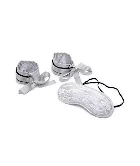 KinKi Seductive Lace Cuff and Mask Set