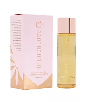 High on Love Massage Oil  Tropical Sunset
