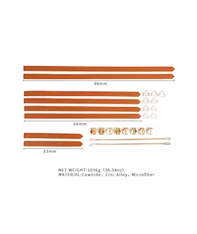 Lockink 8-bondage-straps Restraint Set