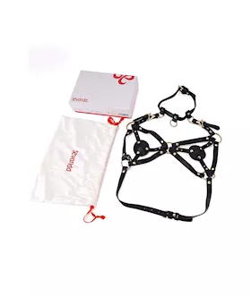 Sevanda Queen Chest Harness With Removable Bra