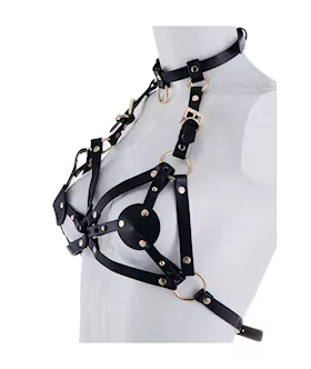 Sevanda Queen Chest Harness With Removable Bra