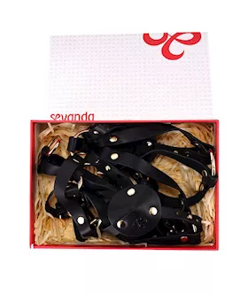 Sevanda Queen Chest Harness With Removable Bra