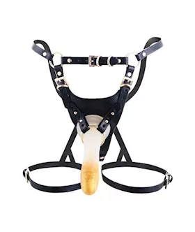 Sevanda Queen Sheba Chest Harness And Strap-on Set