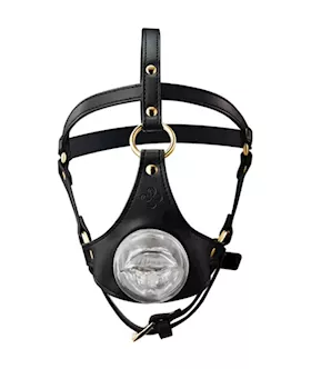 Sevanda Blowjob Head Muzzle With Leash