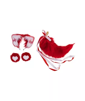 Sevanda Red Vixen Set With Pear-shaped Plug