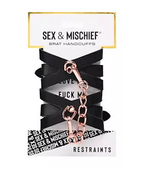 Sex And Mischief Brat Handcuffs