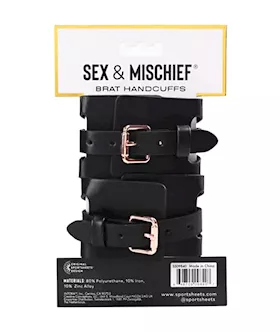 Sex And Mischief Brat Handcuffs
