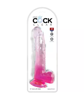 King Cock Clear W/balls