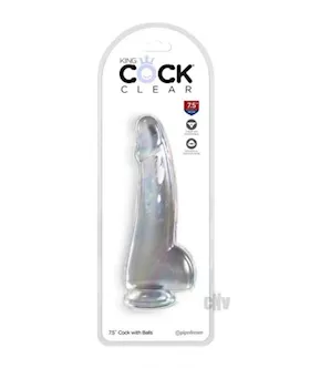 King Cock Clear wBalls