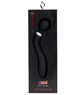 Nu Sensuelle Nubii Lolly 10 Speed Flexible Wand Black