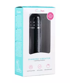 Easytoys Love Diamond Ribbed Vibrator