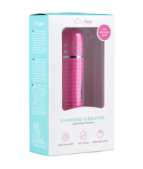 Easytoys Love Diamond Ribbed Vibrator