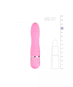 Easytoys Love Diamond Ribbed Vibrator