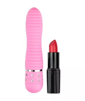 Easytoys Love Diamond Ribbed Vibrator