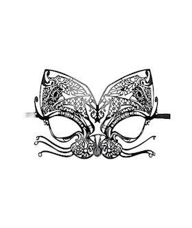 EasyToys Venetian Metal Mask