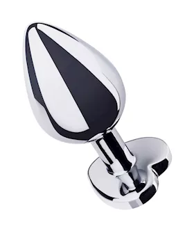 Easytoys Medium Heart-shaped Jewelled Butt Plug