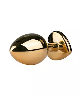 Easytoys Medium Heart-shaped Jewelled Butt Plug